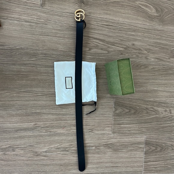 Gucci Marmont wide belt- GG belt - Picture 6 of 9